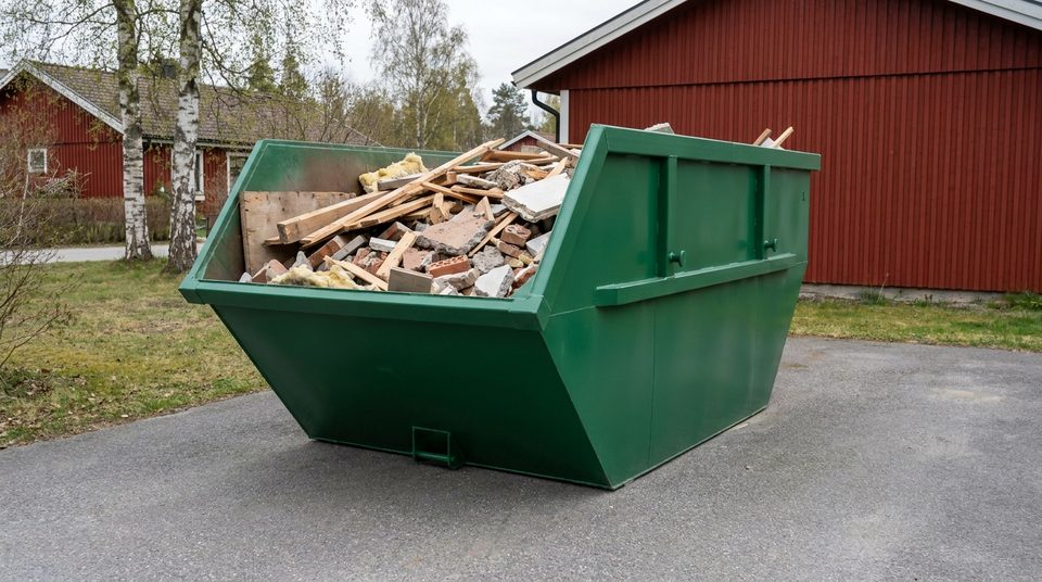 Bortforsling och containerhantering