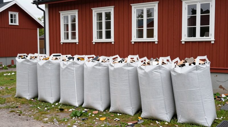 Bortforsling och containerhantering